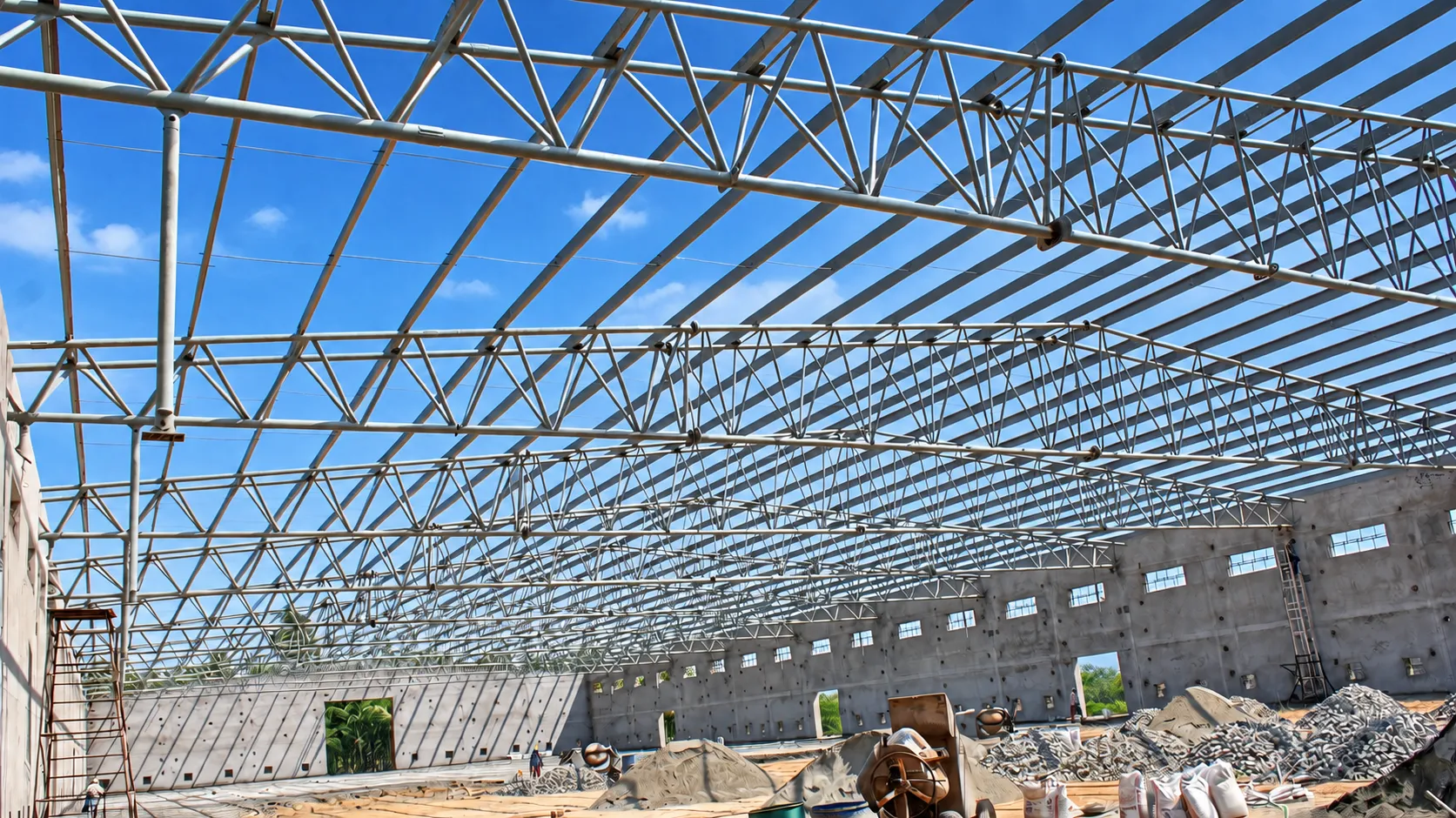 Plate joints Space Frame System 3